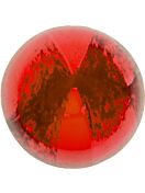 Glas Cabochon Rund 5mm red white marbled