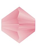 Bicone Glasschliffperle 4mm Rose Matt