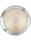 Framed Cabochon Hotfix Halb-Perle ss34 Crystal Creampearl HF Silver Ring (SR)