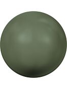 Crystal Round Pearl 12mm Crystal Dark Green Pearl