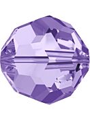 (RETOURENWARE) Round Perle (Großloch) 8mm Tanzanite