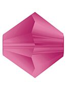 Bicone Glasschliffperle 6mm Fuchsia Matt