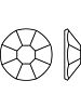 Rose Hotfix 8 Facetten maschinengeschliffen ss6 Citrine HF