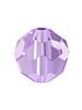 Regular Cut Glasschliffperle 3mm Violet