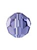 Regular Cut Glasschliffperle 3mm Tanzanite