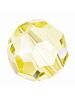 Regular Cut Glasschliffperle 3mm Jonquil