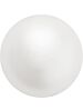 Pearl Round 12mm White