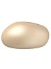 Pearl Elliptic 16x14mm Gold