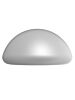 Button Semi 16mm Light Grey