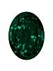 Oval 12x10mm Emerald