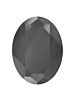 Oval 14x10mm Jet Hematite