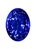 Oval 14x10mm Capri Blue