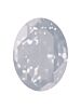 Oval 25x18mm White Opal