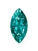 Navette 8x4mm Blue Zircon