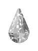 Pearshape 13x8mm Crystal