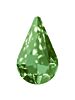 Pearshape 13x8mm Peridot