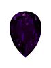 Drop 10x7mm Purple Velvet