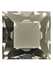 Square 8mm Crystal Satin