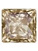 Princess Square 5mm Crystal Golden Shadow