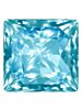 Princess Square 6mm Aquamarine