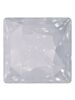 Princess Square 8mm White Opal