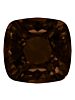 Round Square 8mm Smoked Topaz