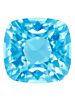 Round Square 8mm, Dark Aquamarine