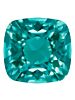 Round Square 10mm Blue Zircon