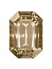 Step Cut Octagon 6x4mm Crystal Golden Shadow