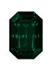 Step Cut Octagon 6x4mm Emerald