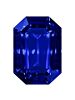 Step Cut Octagon 8x6mm Capri Blue