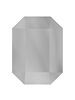 Octagon 14x10mm Crystal Comet Argent Light