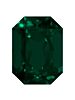 Octagon 18x13mm Emerald