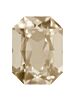 Octagon 47.5x32.5mm Crystal Golden Shadow