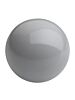 Pearl Round 8mm Ceramic Grey