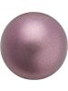 Pearl Round Semi 6mm Light Burgundy