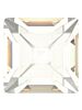 Maxima Square 211 3x3mm Crystal Argent Flare F