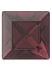 Maxima Square 5x5mm Burgundy F