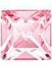 Maxima Square 6x6mm Light Rose F