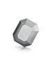 Maxima Octagon 8x6mm Jet Hematite