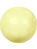 Crystal Round Pearl 8mm Crystal Pastel Yellow Pearl